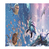 3D Aquarium Background Fish Tank Wallpaper Decoration Landscape  61x30cm