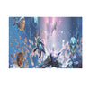 3D Aquarium Background Fish Tank Wallpaper Decoration Landscape  61x30cm