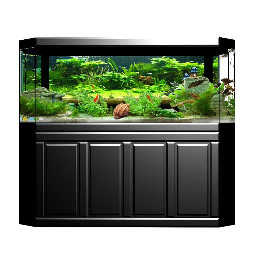 One Side Aquarium Background Poster Decoration Wallpaper Sticker 61x41cm