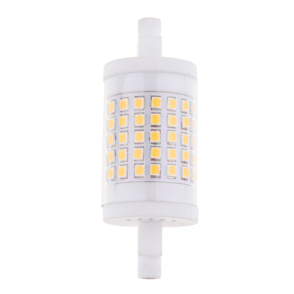 R7S PC Super Bright Corn LED Light Bulb for Home Street Lamp Warm White 10W