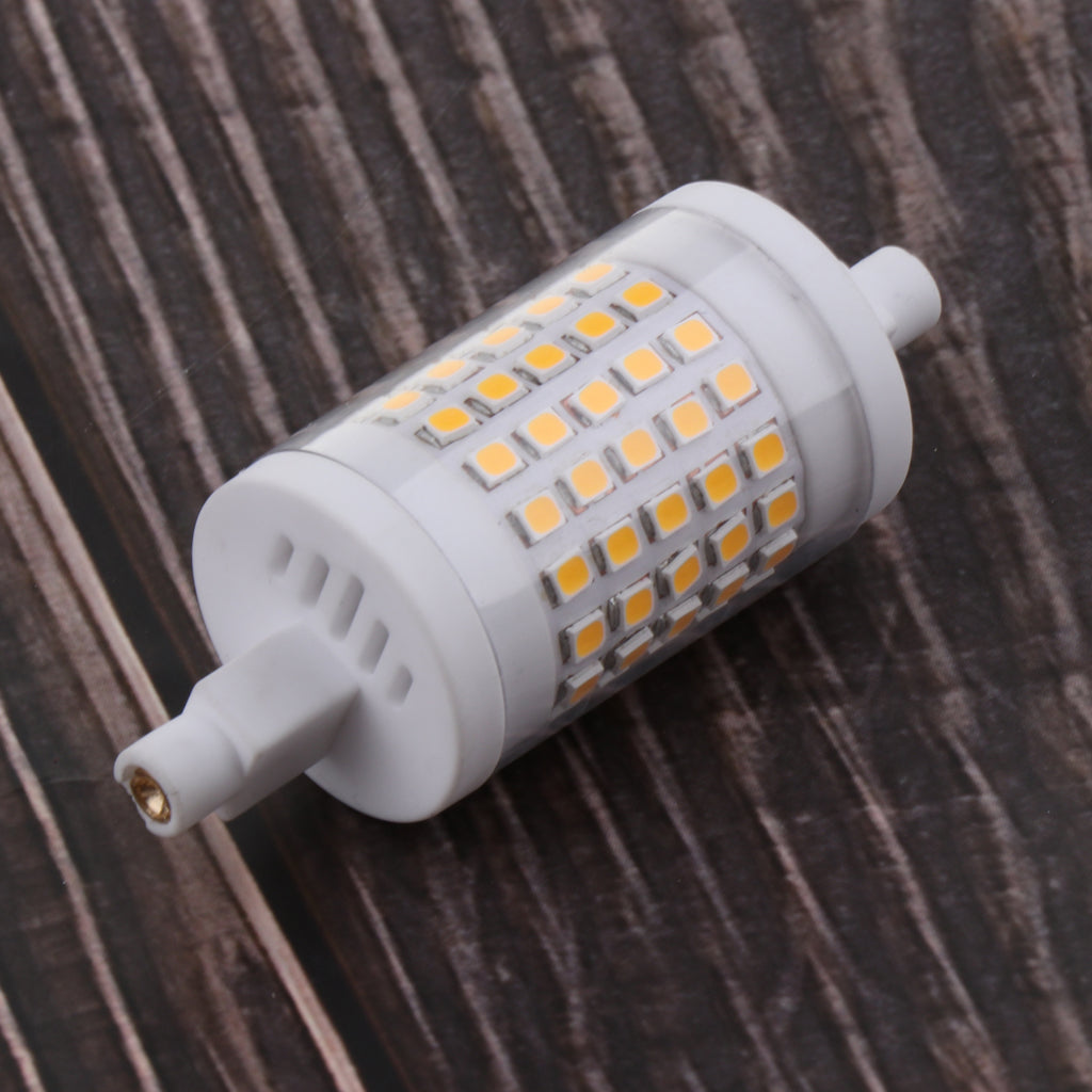 R7S PC Super Bright Corn LED Light Bulb for Home Street Lamp Warm White 10W