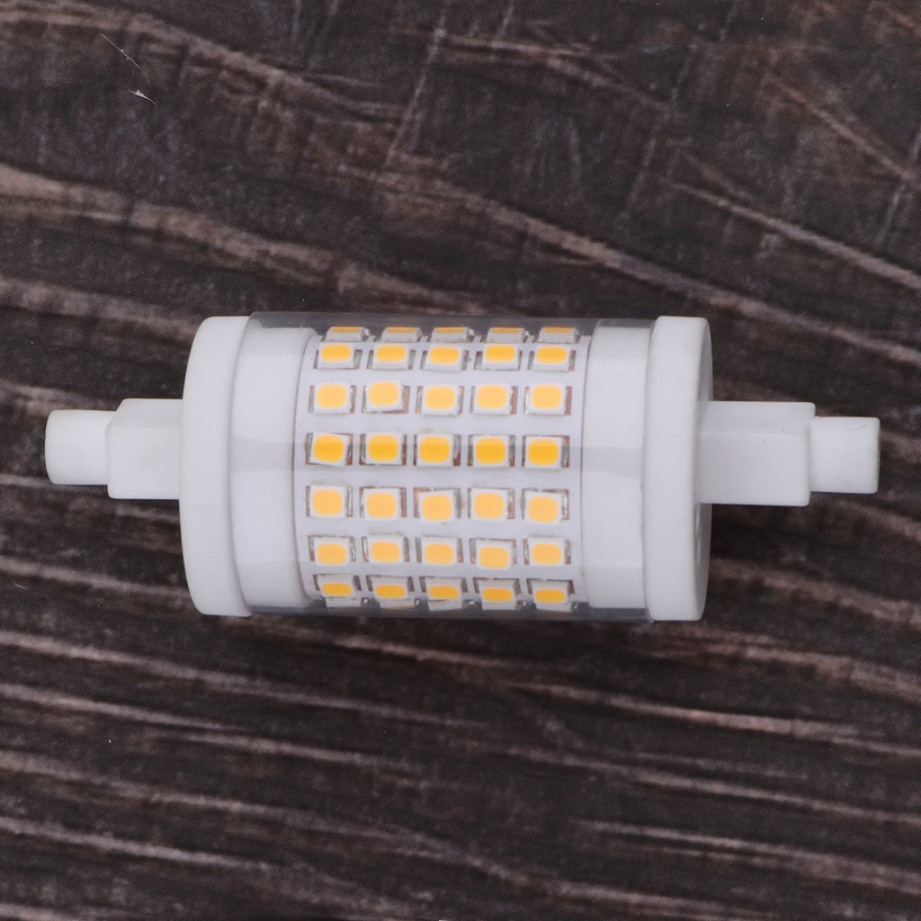 R7S PC Super Bright Corn LED Light Bulb for Home Street Lamp Warm White 10W