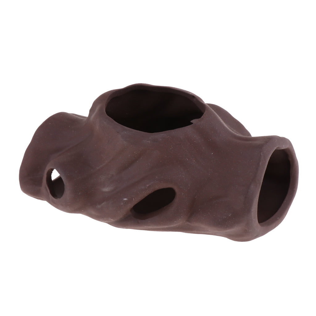 Aquarium Decoration Clay Pot for Fish  Reproduction Tank Ornaments ZS317