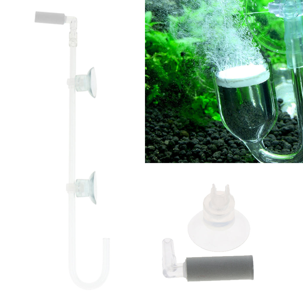 Aquarium CO2 Diffuser Reactor Regulator Fish Tank Live Plants Atomizer