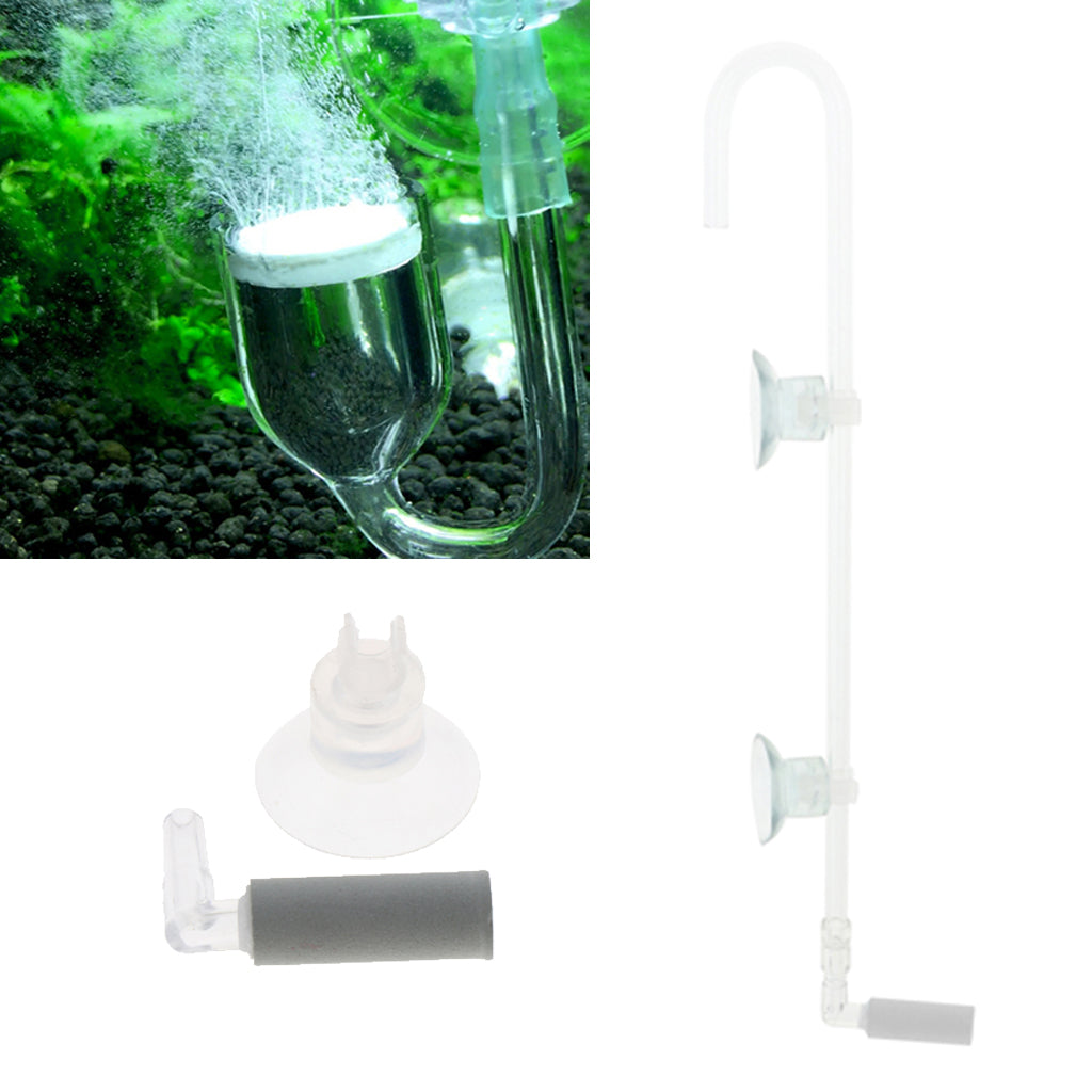 Aquarium CO2 Diffuser Reactor Regulator Fish Tank Live Plants Atomizer