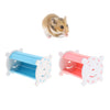 Small Animals Hamster Gerbil Colorful Tunnel House Nest Rest Bedroom Blue