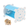 Small Animals Hamster Gerbil Colorful Tunnel House Nest Rest Bedroom Blue