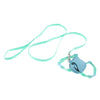 Small Animals Adjustable Harness Walking Lead Leash Chest Strap Blue