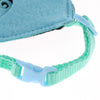 Small Animals Adjustable Harness Walking Lead Leash Chest Strap Blue