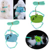 Small Animals Adjustable Harness Walking Lead Leash Chest Strap Blue