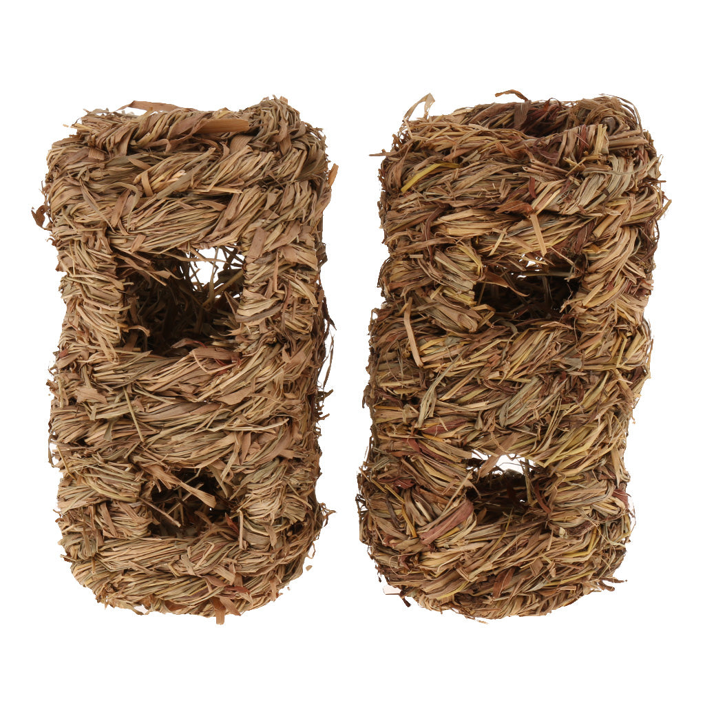 2pcs Grass Rack Feeder Hay Grass Nest Holder for Rabbit Guinea Pig MA105