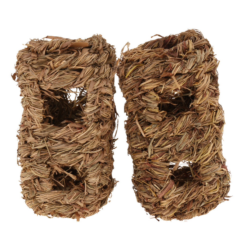 2pcs Grass Rack Feeder Hay Grass Nest Holder for Rabbit Guinea Pig MA105