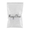 10 Pcs Zipped Fish Tank Filter Material Mesh Bag Isolation Bag 15x20cm White