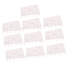 10Pack Aquarium Fish Tank Bottom Filter Board 5.7-inch by 5.7-inch White
