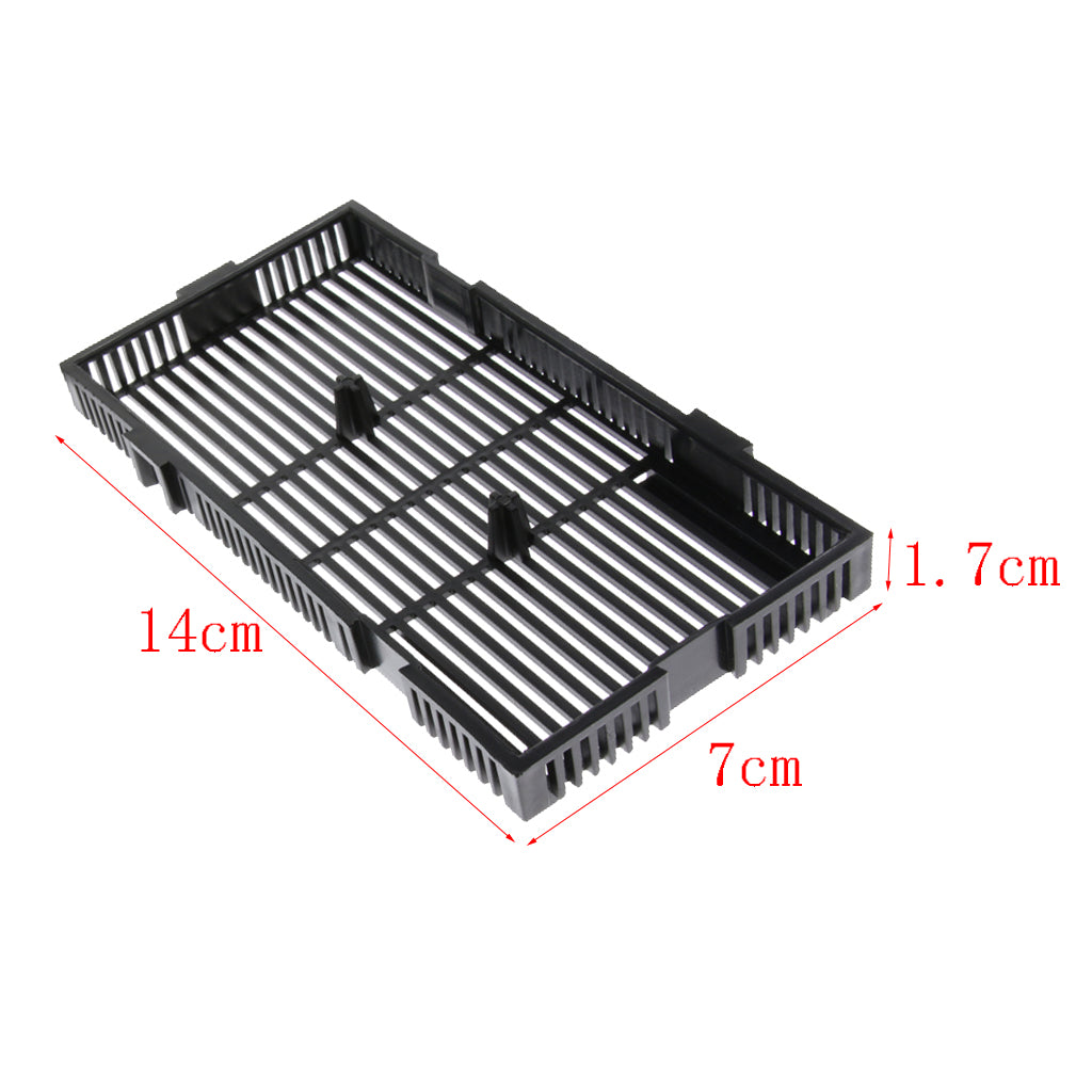 10 Pcs Under Sand Gravel Filter Undergravel Filteration Plate for Fish Tank