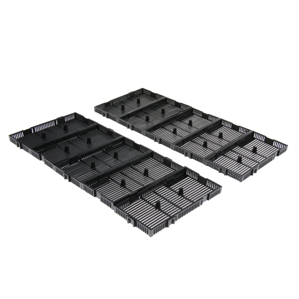 10 Pcs Under Sand Gravel Filter Undergravel Filteration Plate for Fish Tank