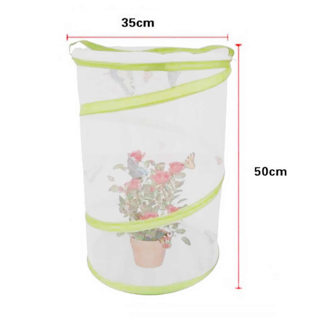 Outdoor Nature Exploration Toys Insect Butterfly Net Terrarium Cage L