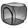 Foldable Insect and Butterfly Habitat Net Terrarium Breeding Cage Black S