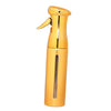 250ml Empty Hairdressing Spray Bottle Fine Water Mister Pump Sprayer Golden