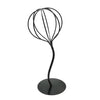 Free Standing Metal Wig Display Stand Dummy Head Hat Cap Hair Holder Black