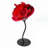 Free Standing Metal Wig Display Stand Dummy Head Hat Cap Hair Holder Black