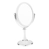 Dual Side Freestanding Makeup Shaving Cosmetic 1X/3X Magnifying Mirror Oval