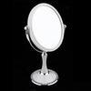 Dual Side Freestanding Makeup Shaving Cosmetic 1X/3X Magnifying Mirror Oval