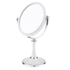 Dual Side Freestanding Makeup Shaving Cosmetic 1X/3X Magnifying Mirror Oval