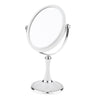 Dual Side Freestanding Makeup Shaving Cosmetic 1X/3X Magnifying Mirror Oval