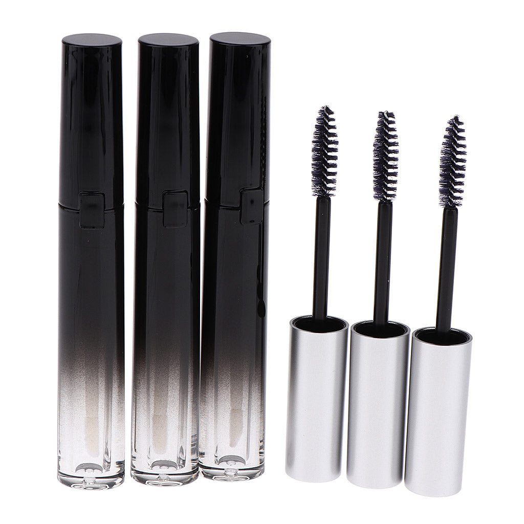 6x 10ml/5ml Empty Lip Gloss Eyelash Mascara Tubes Vials Bottles Container Gradient