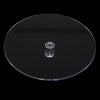 Solar Powered 360 Rotating Turntable Phone Display Stand Jewelry Trays Black