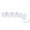 5x Empty Glass Bottle Cosmetic Jars Box for Makeup Face Cream Essential Oil 10g