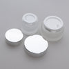 5x Empty Glass Bottle Cosmetic Jars Box for Makeup Face Cream Essential Oil 10g