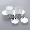 5x Empty Glass Bottle Cosmetic Jars Box for Makeup Face Cream Essential Oil 20g