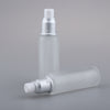 2Pcs Empty Glass Bottles Cosmetic Makeup Travel Lotion Containers 50ml Pump