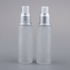 2Pcs Empty Glass Bottles Cosmetic Makeup Travel Lotion Containers 50ml Spray