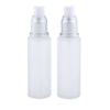 2Pcs Empty Glass Bottles Cosmetic Makeup Travel Lotion Containers 50ml Spray