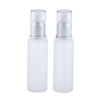 2Pcs Empty Glass Bottles Cosmetic Makeup Travel Lotion Containers 50ml Spray