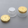 2x Empty Glass Makeup Cream Jar Cosmetic Refillable Containers 30/50g 50G