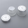 2x Empty Glass Makeup Cream Jar Lotion Bottle Cosmetic Container Filling 50g