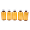 5pcs Empty Plastic Shampoo Lotions Container Refillable Body Wash Bottles 200ml