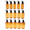 5pcs Empty Pump Shampoo Lotions Container Refillable Body Wash Gel Bottles 100ml