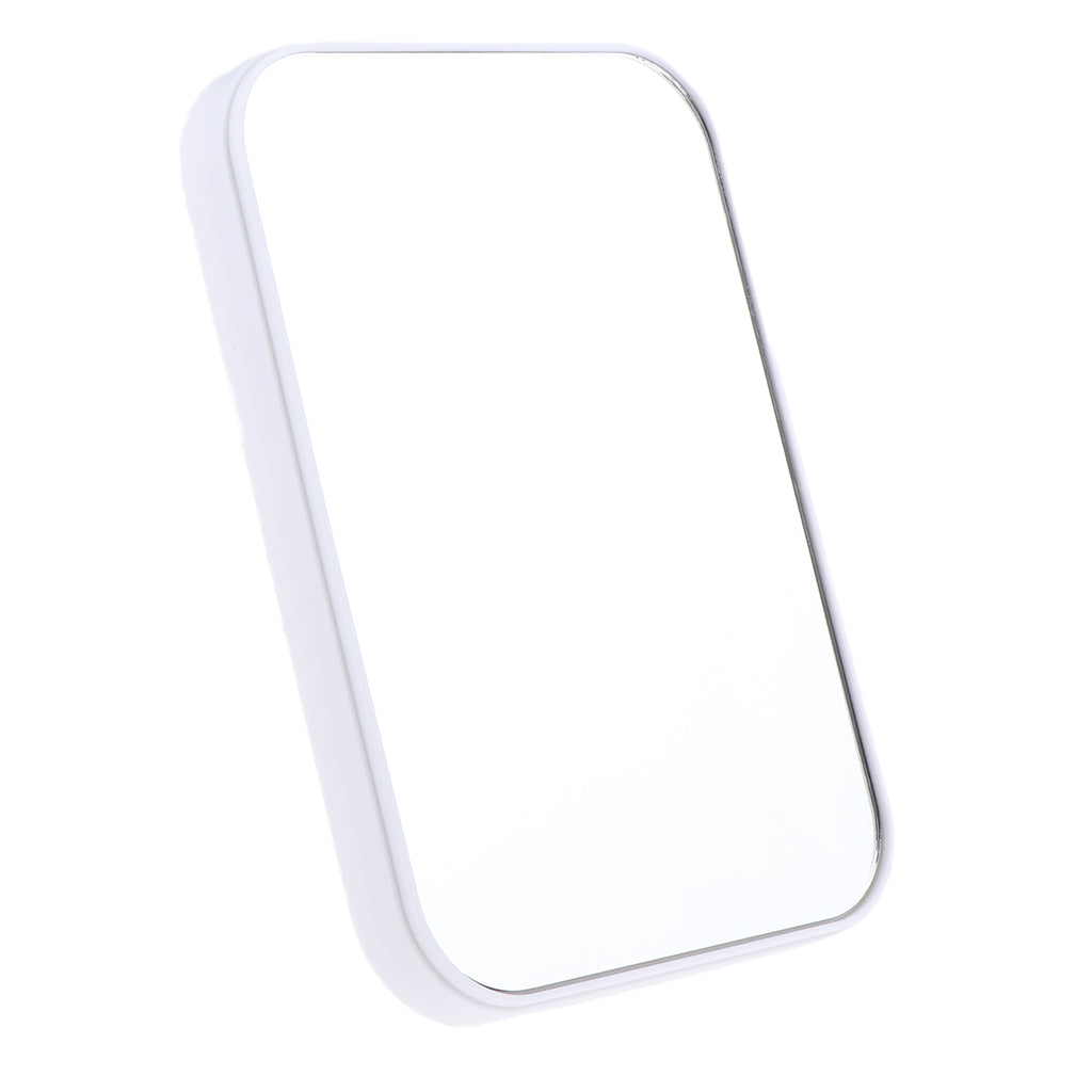 8.7"  Portable Folding Cosmetic Tabletop Stand Makeup Mirror Travel White