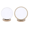 Folding HD Cosmetic Tabletop Desk Top  Makeup Mirrors Travel 2 Size 17 cm