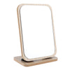 Bathroom Shaving Vanity Mirror Folding Standing Makeup Mirrors Vertical