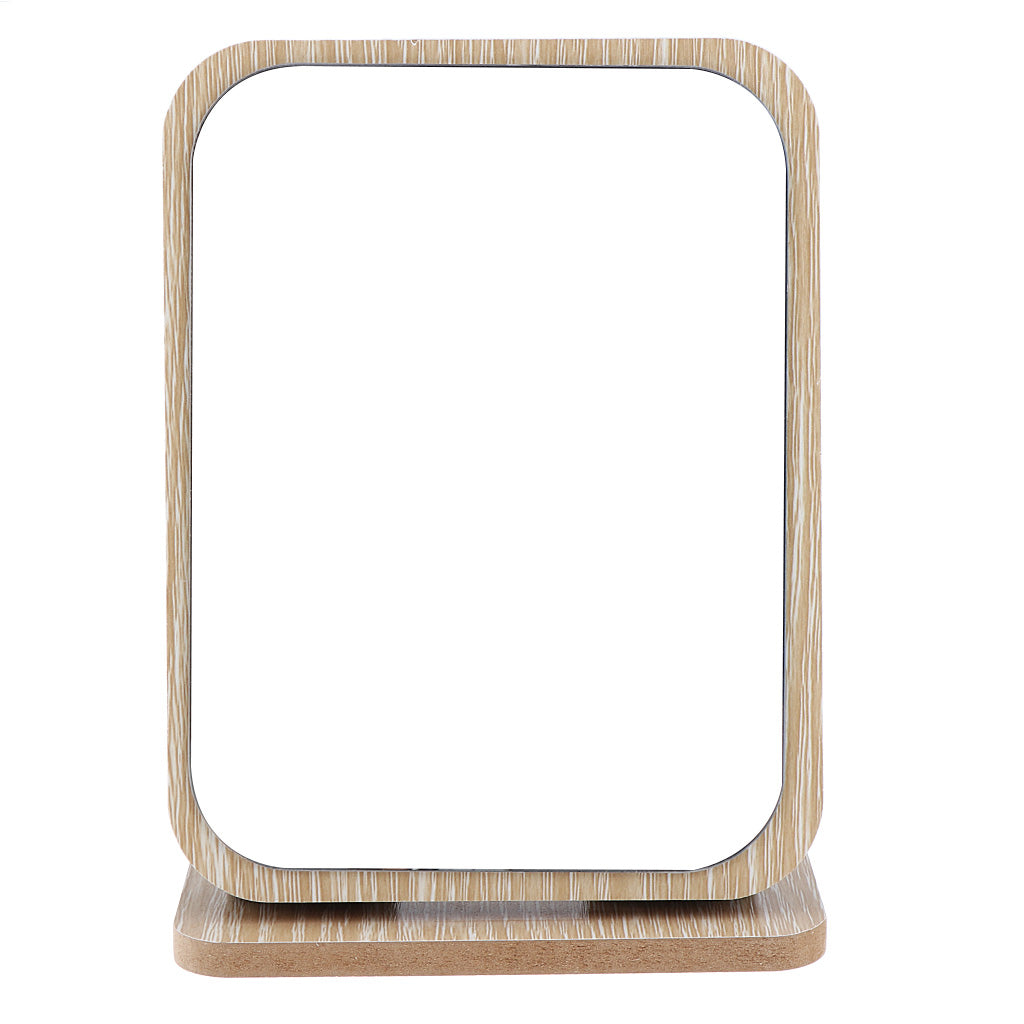 Bathroom Shaving Vanity Mirror Folding Standing Makeup Mirrors Vertical