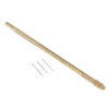 3x Copper Crochet Hook Needles Kit for Beads Ring Dreadlock Lace Wig Making