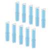 10Pcs Empty Lipstick Tube Lip Balm Container DIY Cosmetic Makeup Tools Blue