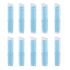 10Pcs Empty Lipstick Tube Lip Balm Container DIY Cosmetic Makeup Tools Blue