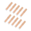 10Pcs Empty Lipstick Tube Lip Balm Container DIY Cosmetic Makeup Tools Orange